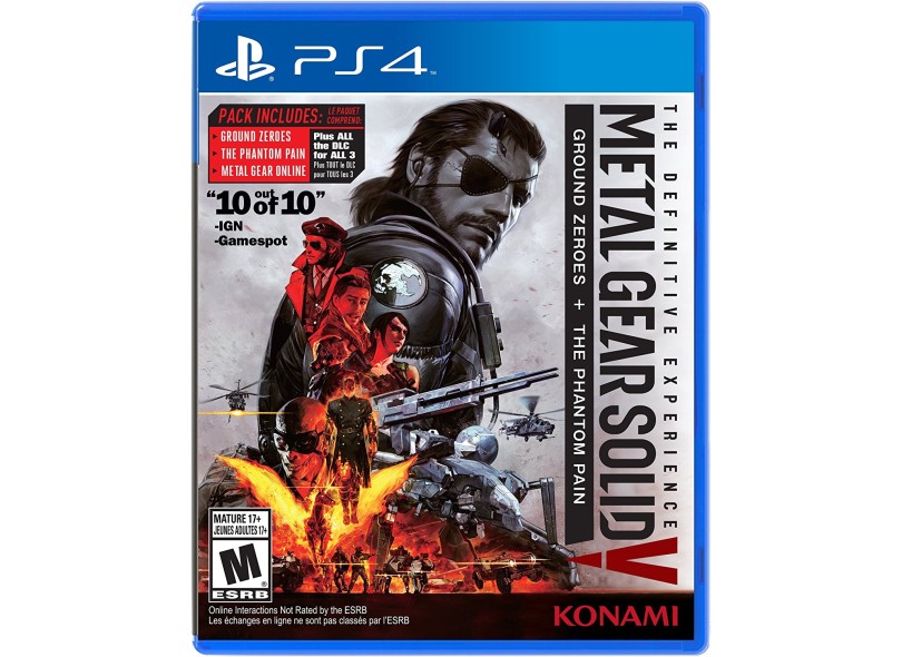 Jogo Metal Gear Solid V The Definitive Experience PS4 Konami