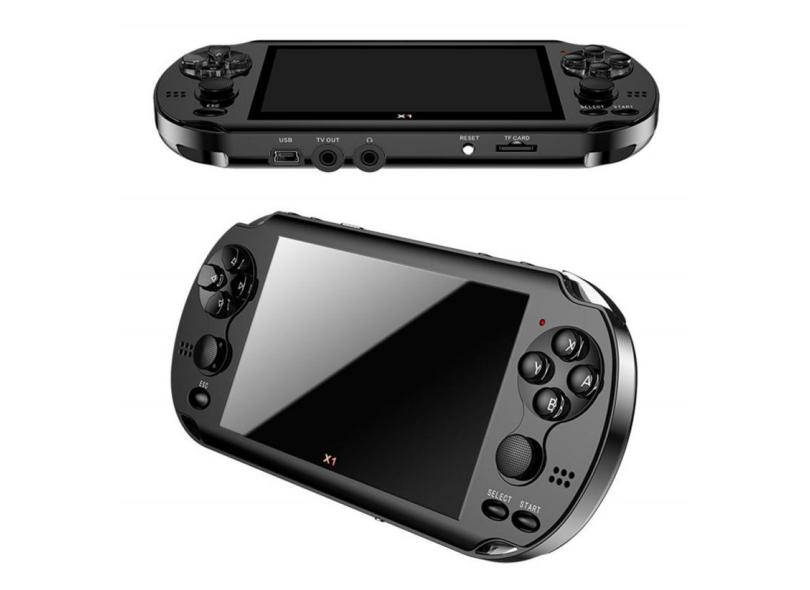 X1 console de jogo para psp, 4.3 polegadas, console clássico