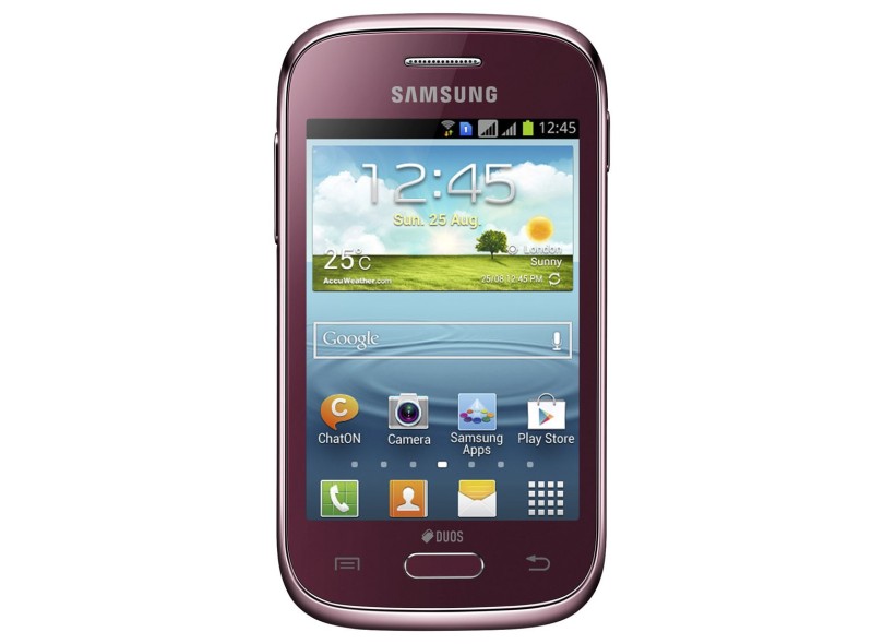 Smartphone Samsung Galaxy S6293 2 Chips Android 4.1 (Jelly Bean) Wi-Fi