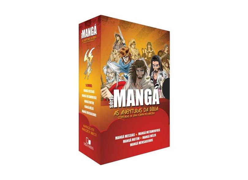 Box - As Aventuras da Bíblia - Contadas de Uma Forma Inovadora - Série Mangá - Nova, Vida; Nova, Vida - 9798527500103