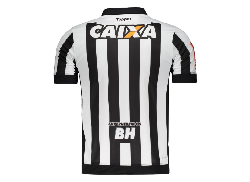 Camisa Torcedor Atlético Mineiro I 2017/18 sem Número Topper