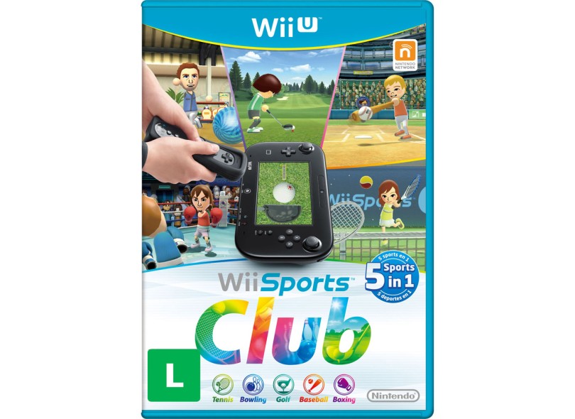 Jogo Wii Sports Club Wii U Nintendo