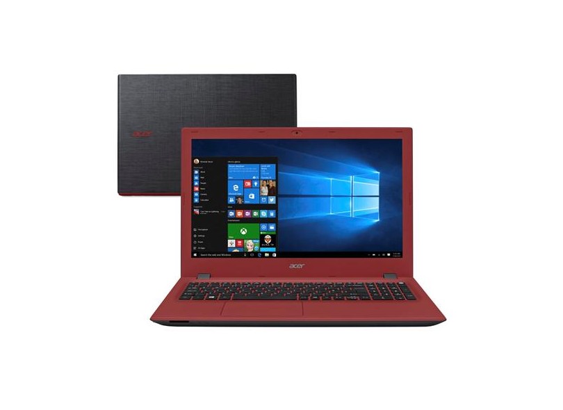 Notebook Acer Aspire E Intel Core i3 5015U 4 GB de RAM HD 1 TB LED 15.6 " Windows 10 E5-573-37EP