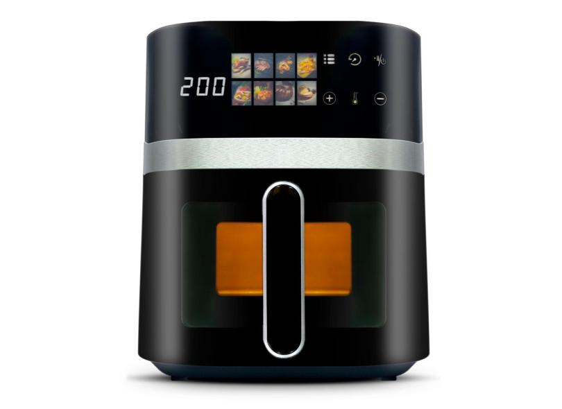 Fritadeira Elétrica Sem óleo Air Fryer Extream Super Hot AFEX02LJ55 Capacidade do Cesto 5,5l Painel digital Painel touch