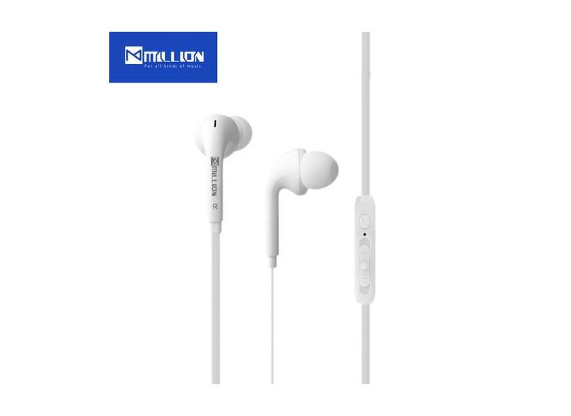 Fone de ouvido plug 3.5mm p2 com microfone para celular MP3 - Million,