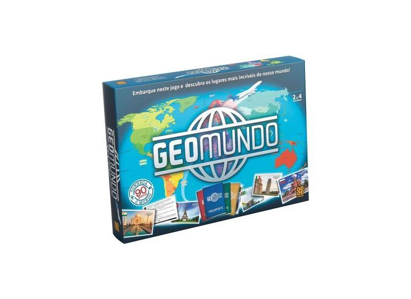 Jogo Educativo Geomundo Tabuleiro Grow com o Melhor Preço é no Zoom