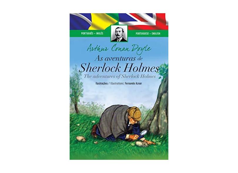 Aventuras de Sherlock Homes, As - Clássicos Bilíngues - Sir Arthur Conan Doyle - 9788538061014