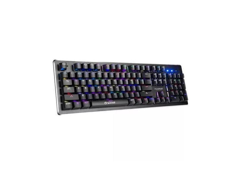 Teclado Marvo Scorpion KG935 Mecanico Preto