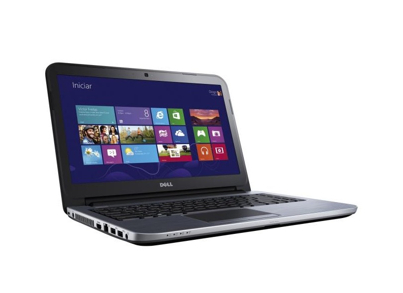 Notebook Dell Inspiron Intel Core i7 3537U 3ª Geração 8 GB 1 TB LED 14" Windows 8 14R