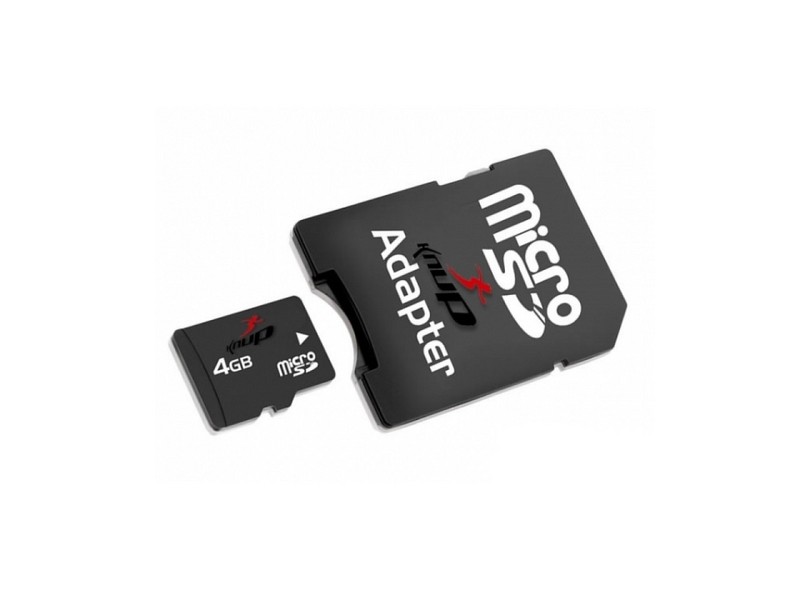 Cartão de Memória Micro SD com Adaptador Knup 4 GB M016