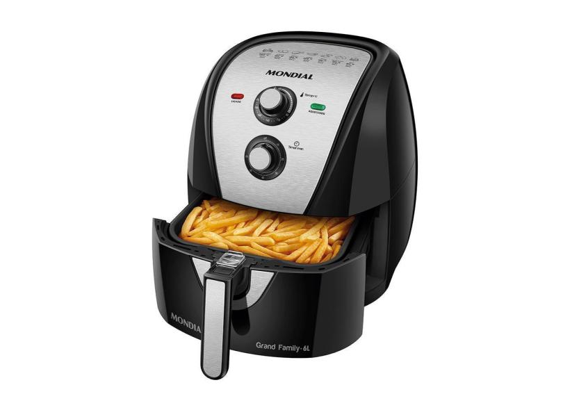 Fritadeira Sem óleo Air Fryer 6 Litros Afn-60-bi Mondial Air Fryer Afn-60-bi 127v/60hz