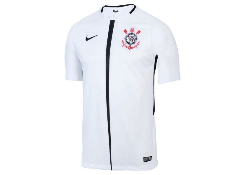 Camisa Torcedor Corinthians I 2017/18 Com Nome e Número Nike