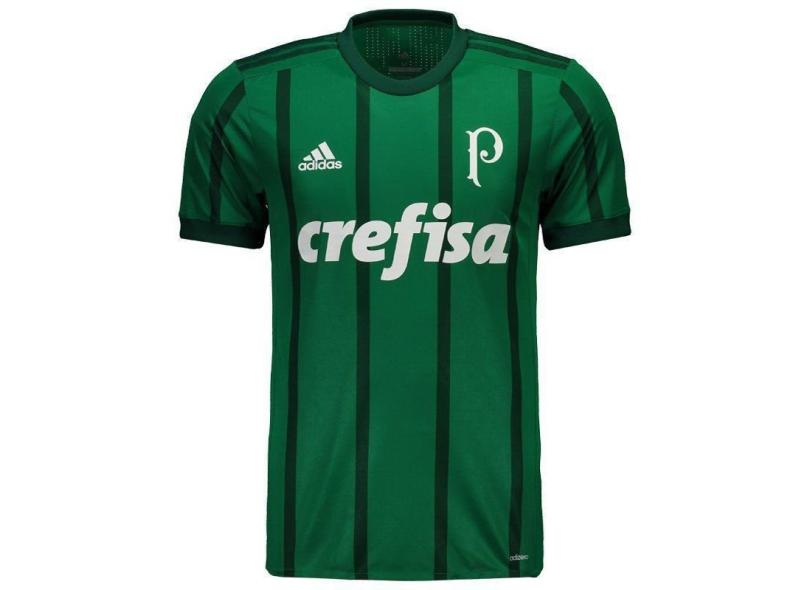 Camisa Jogo Palmeiras I 2017/18 Adidas