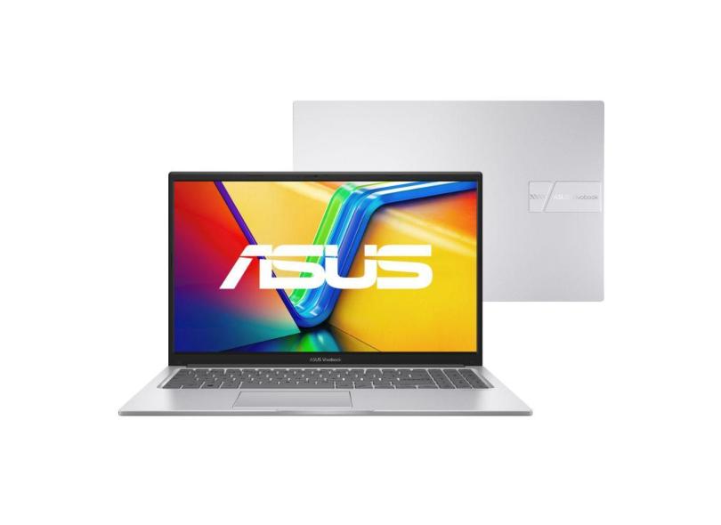 Notebook Asus i5-1235U Tela 15 5GB 512GB ssd W11 X1504ZA-NJ986W Prata