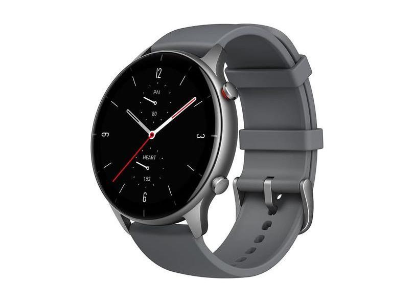 Relógio Smartwatch Gtr 2E Cinza, Tela 1,39", Gps, À Prova D'água, Modo