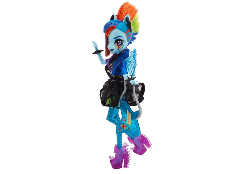 Boneca My Little Pony Equestria Girls Rainbow Dash Rainbow Rocks B1038 Hasbro