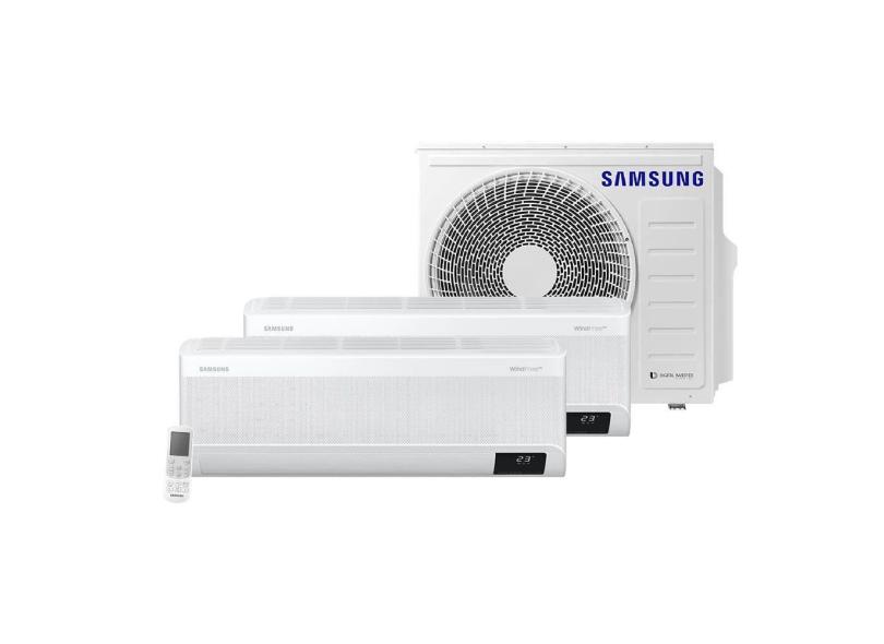 Ar Condicionado Multi Split Samsung 2x9000 BTU/h Quente e Frio AJ068AXJ3KH/AZ – 220 Volts