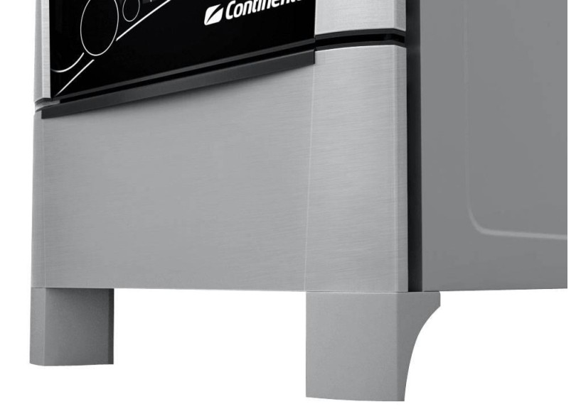Fogão de Piso Continental Innovazione Avanzato 5 Bocas Acendimento Automático Acabamento Inox Grill FGCT005PAVDA0IN