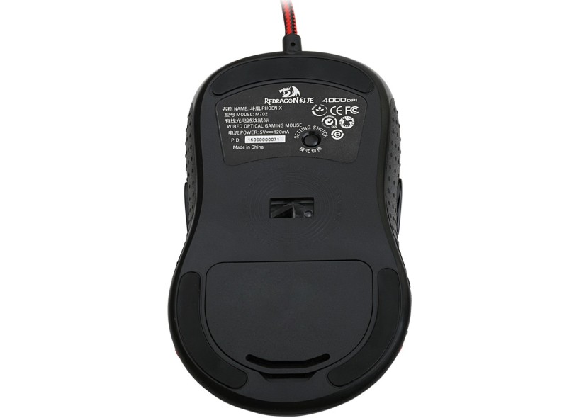 Mouse Óptico Gamer USB Phoenix - Redragon