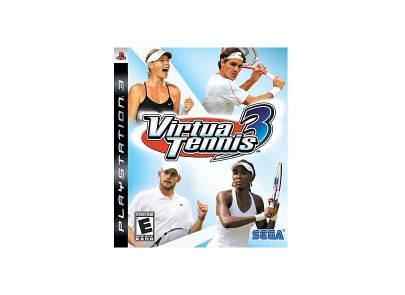 Jogo Virtua Tennis 3 Sega PS3