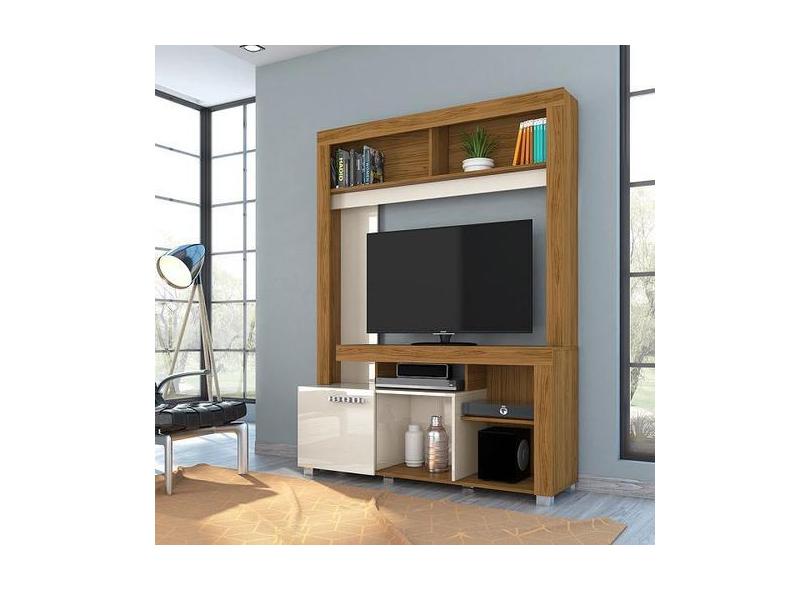 Home Theater Flávia para TV de até 50 polegadas - NATURALE / OFF WHITE