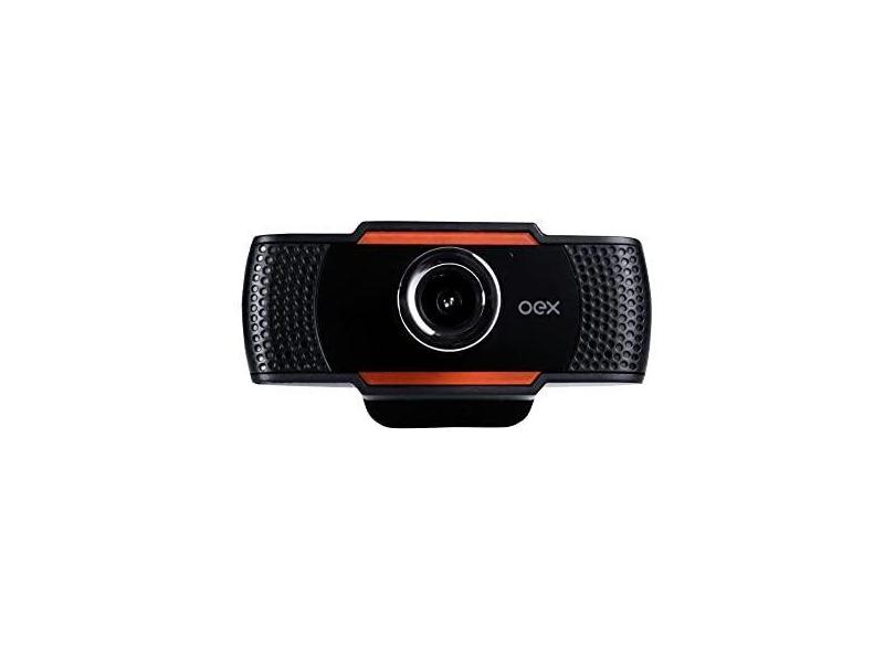 Webcam Hd Oex W200 720P Com Microfone Embutido