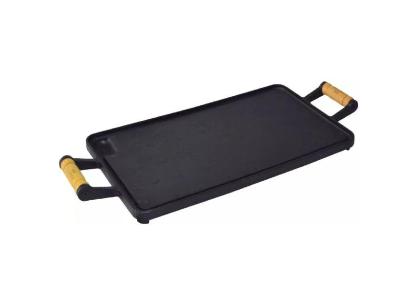 Chapa Lisa De Ferro Fundido - Medidas 25X45cm
