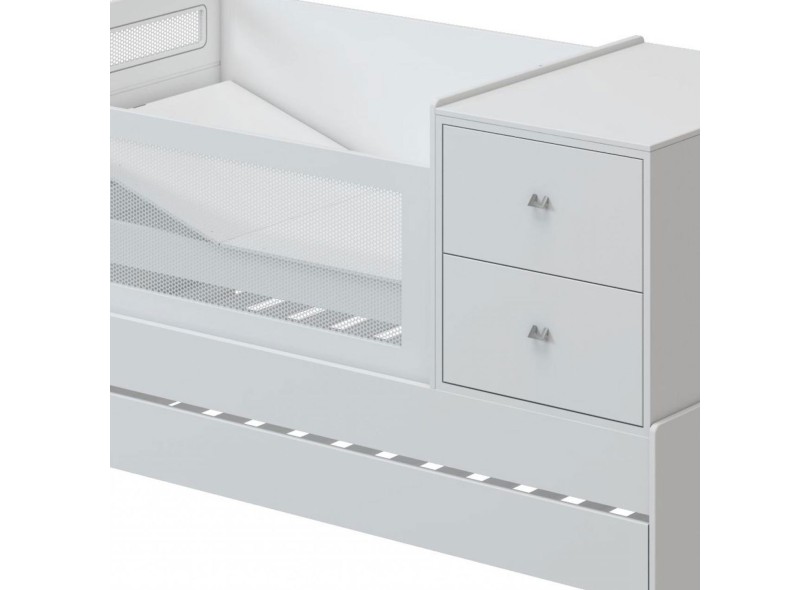 Berço Cômoda Divicar Sol e Mar II