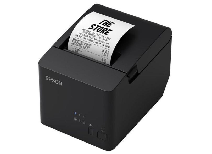 Impressora de Recibos Epson TM-T20X Ethernet - C31CH26032