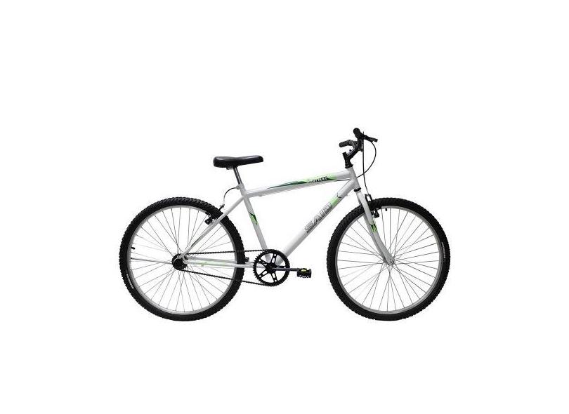 Bicicleta Aro 26 Masculina Mono Saidx Sem Marcha, Branco