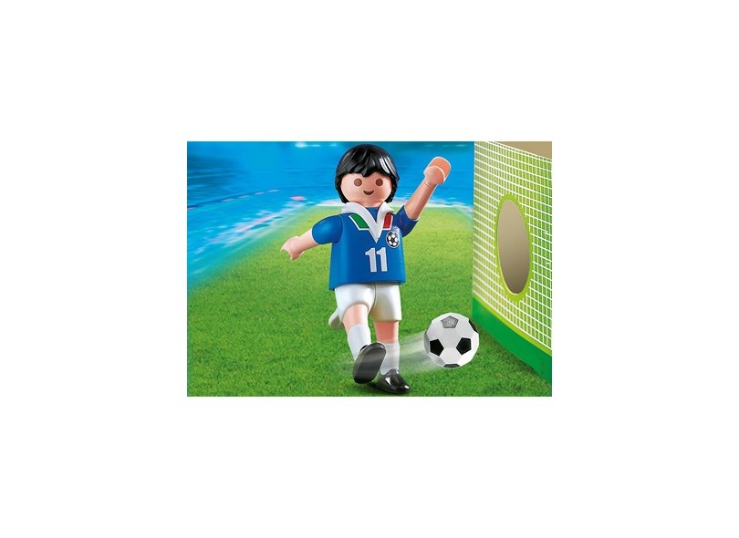 Boneco Playmobil Sports and Action Jogador de Futebol da Itália 4712 - Sunny
