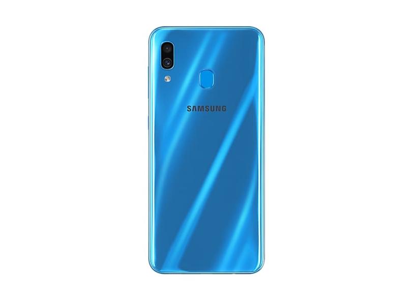 Smartphone Samsung Galaxy A30 64GB 16,0 MP 2 Chips Android 9.0 (Pie) 3G 4G Wi-Fi