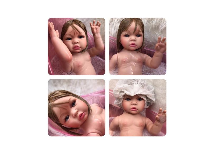 Boneca Bebê Bolsa Princesa Valentina Reborn