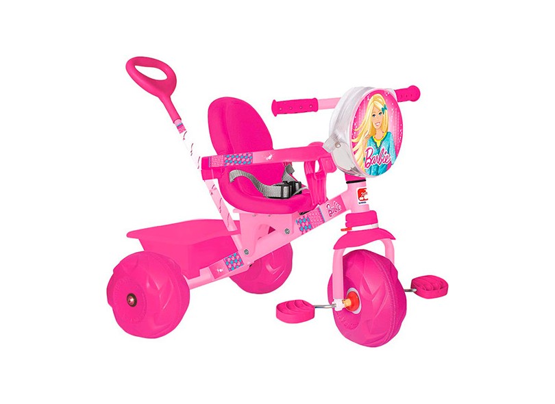 Triciclo com Pedal Bandeirante Smart Barbie