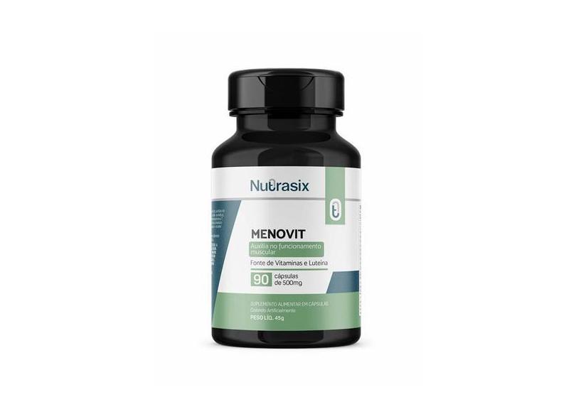 Menovit - Suplemento Para Menopausa - 90 Cáps - 500Mg - Nutrasix