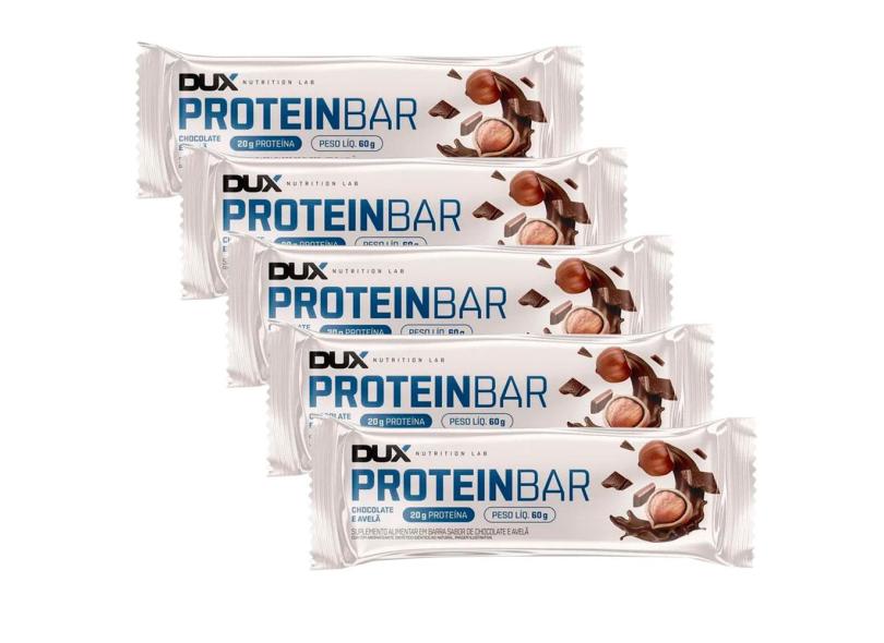 KIT 5X PROTEIN BAR - 60G CADA - DUX NUTRITION 
