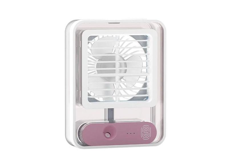 Mim Ventilador Portátil 3 Velocidades Umidificador Led - Higa