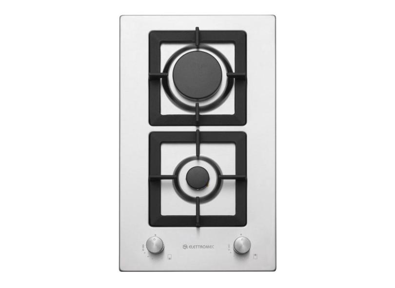 Cooktop elettromec dominó quadratto 2B 30CM bivolt DG-2Q-30-XQ-3ZEA