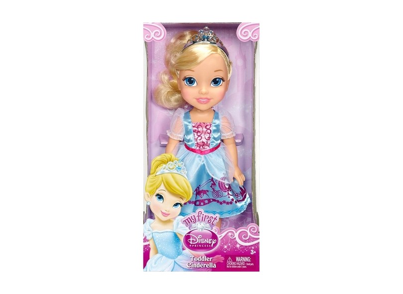 Boneca Princesas Disney Minha primeira Princesa Cinderela 6347a Mimo