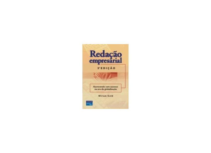 Redação Empresarial - Miriam Gold - 9788576050346