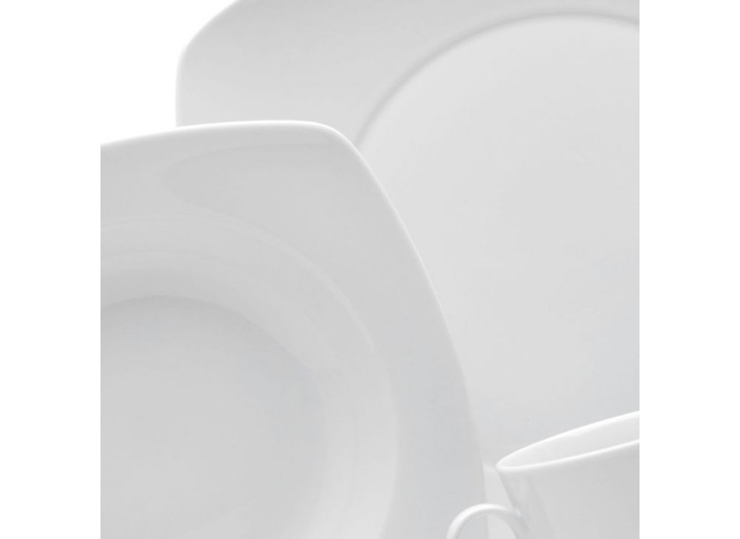 Aparelho de Jantar Porcelana 28 peças - Casamiga Aspen