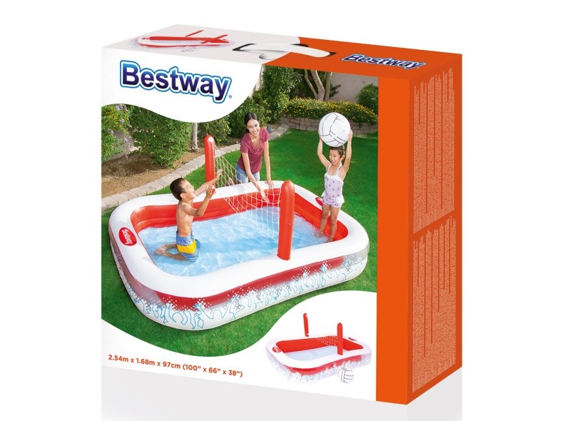Piscina Inflável 636 l Retangular Bestway Kids' Play pool 54125