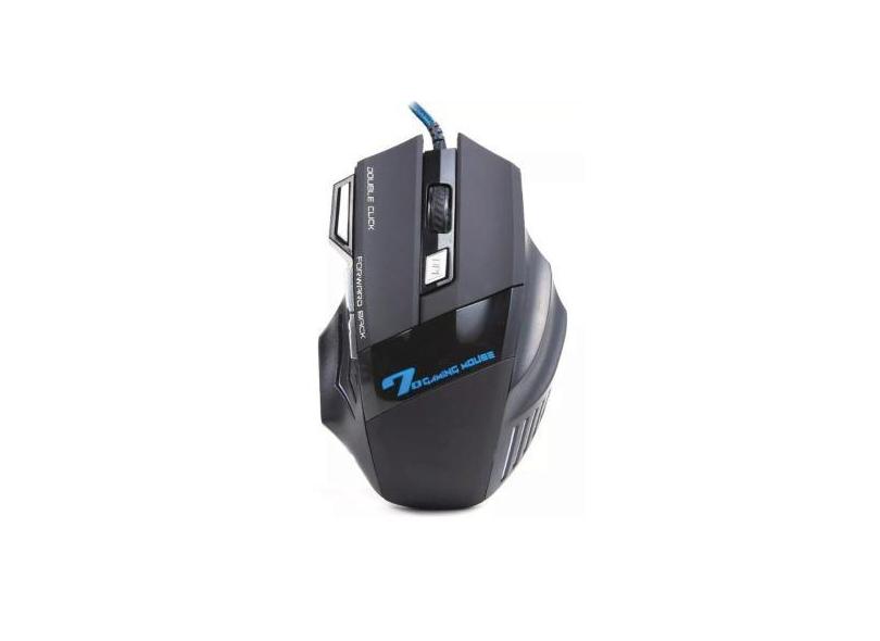 Mouse Gamer USB 3.0 RGB 7 botões 4000 DPI - ANJGG