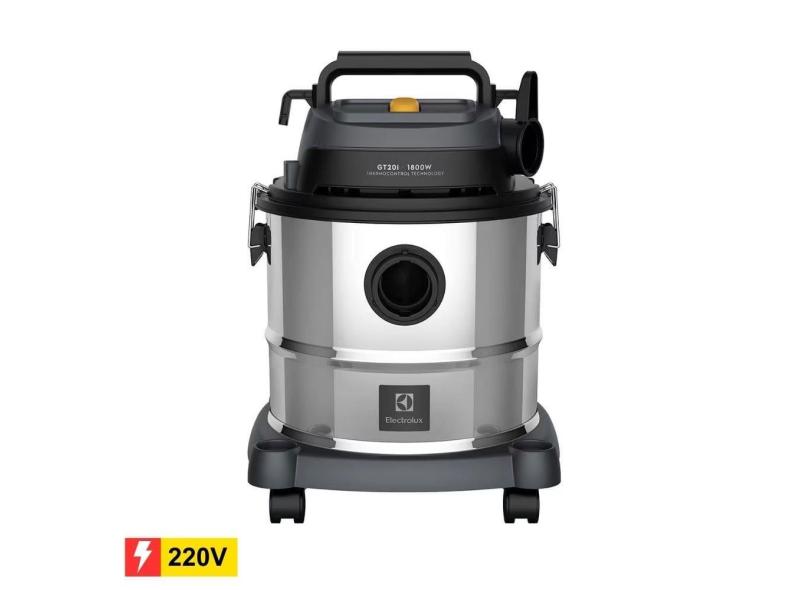 REEMBALADO: Aspirador de Pó e Água Electrolux GT20I 1800W 20L Inox - 220V