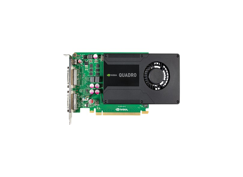 Placa de Video NVIDIA Quadro K2000/D 2 GB DDR5 128 Bits PNY VCQK2000D-PB