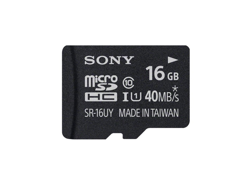 Cartão de Memória Micro SDHC-I Sony 16 GB SR-16UY