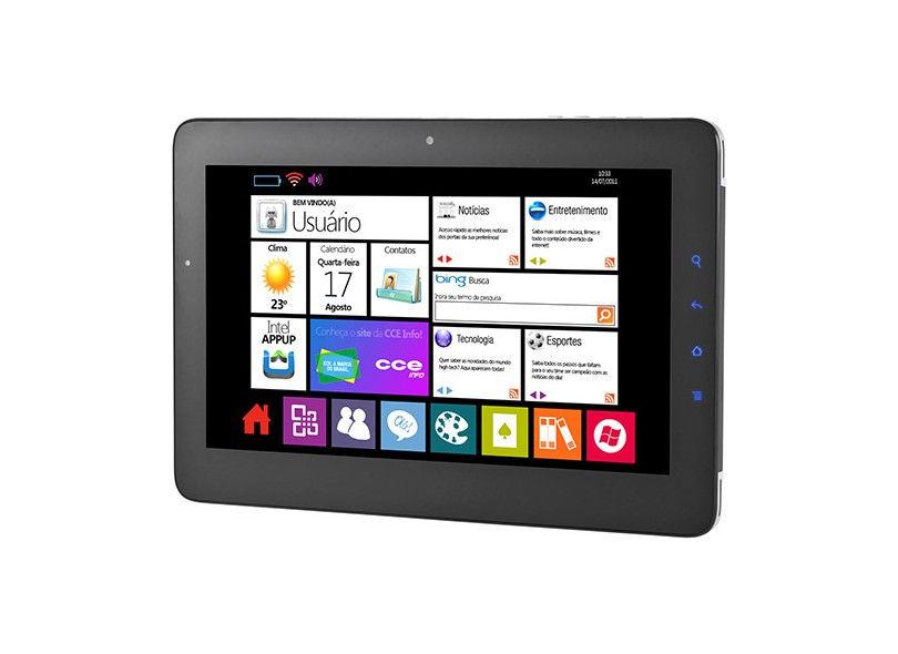 Tablet CCE 2 GB Wintouch Wi-Fi