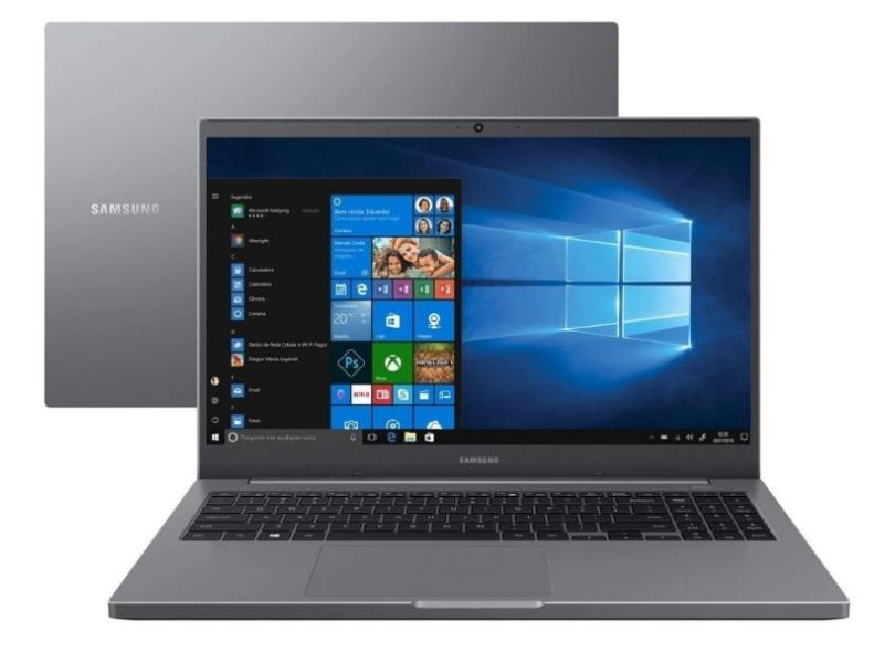 Notebook Samsung Book Intel Core i5 1135G7 11ª Geração 8GB de RAM SSD 512 GB 15,6" Full HD Windows 10 NP550XDA-KF3BR