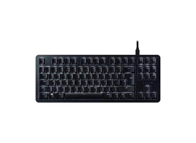 Teclado Gamer Razer Blackwidow Lite Switch Orange - Preto (RZ03-02640200-R3U1)