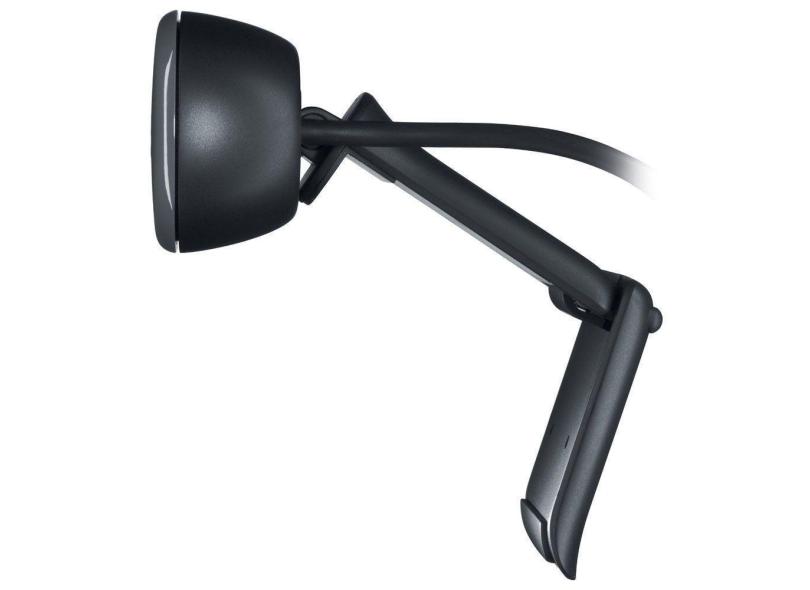 Web Cam Logitech C270 Hd 720P 3 Megapixels Com Microfone Cor Chumbo E Preto